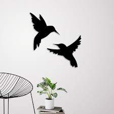 Stl File Flying Birds Wall Decoration