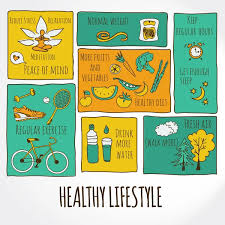 healthy lifestyle stock image