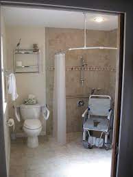 Small Handicap Bathroom