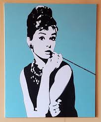Original Painting Of Audrey Hepburn