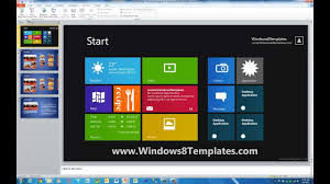 Download Windows 8 Powerpoint Templates To Create Modern Ui