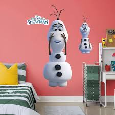 Snowman Disney Removable Wall Decal