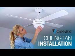 How To Install A Ceiling Fan Canarm