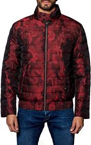 Jared Lang Chicago Lightweight Camo Quilted Puffer Jacket
