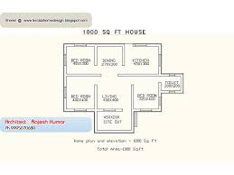 Kerala Home Plans Under 1000 Sq Feet