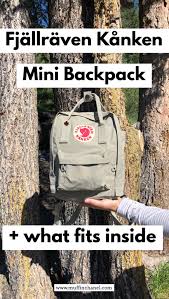 fjallraven kanken mini backpack review