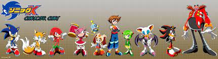 Sonic x charaktere