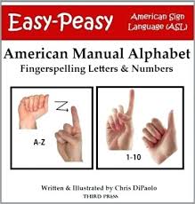 S American Sign Letters Language Abc Chart Magic Words In
