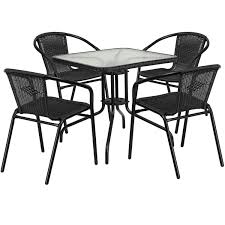 It has a rating of 4.9 with 16 reviews. 5 Piece Wicker Patio Dining Set Outdoor Deck Furniture Porch Clearance For Sale Online Ebay