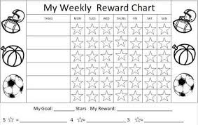 Printable Reward Charts Sticker Charts Kids Charts Charts