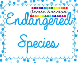 Endangered Species Chart Set