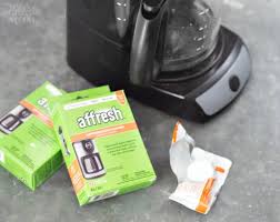 If you have a coffee maker with a grid that makes it difficult to put the entire affresh® tablet into the. Cleaning A Coffee Maker The Better Way A Helicopter Mom