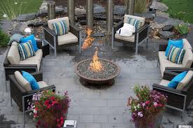 Perfect for entertaining on your backyard patio, this 34 in. Where To Put My Backyard Fire Pit In Calgary Custom Landscaping Calgary Ananda Landscapes