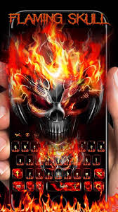 With these fire png images, you can directly use them in your design project without cutout. Horror Skull Keyboard Theme Fire Skull For Android Apk Download
