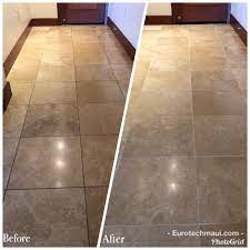 travertine floor tile cleaning and