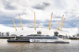 uber boat by thames clippers river