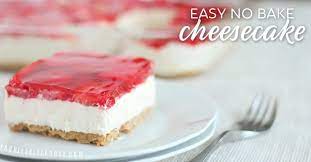 easy no bake cheesecake recipe