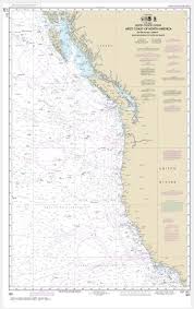 Noaa Chart North Pacific Ocean West Coast Of North America Mexican Border To Dixon Entrance 501