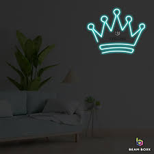 King Crown Neon Sign For Home Decor And