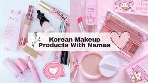 korean makeup s with names