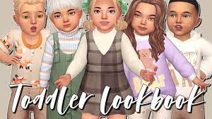 the sims 4 toddler lookbook cc