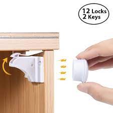 magnetic cabinet locks toodler baby