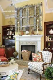 Elegant French Country Mantel Vignette