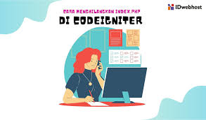 cara menghilangkan index php di