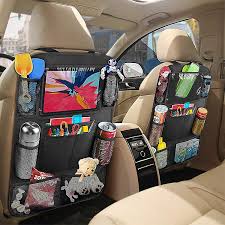 2 Pieces Car Back Seat Organizer For