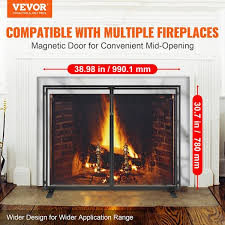 Vevor 1 Panel Fireplace Screen 38 98 In