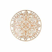 Rose Gold Copper Luxe Wire Wall Art