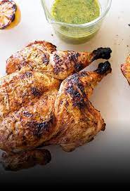 Grilled Butterflied Lemon Chicken Cook S Country Recipe gambar png