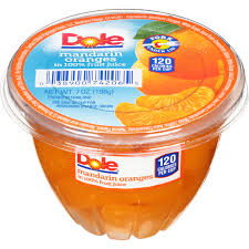 dole mandarin oranges in 100 fruit