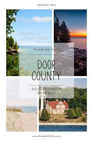 dog friendly beaches of door county