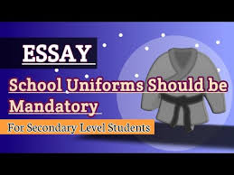 uniforms should be mandatory