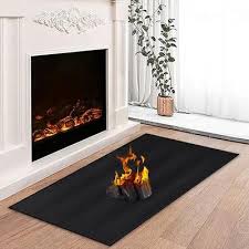 Svepndic 32x60inch Black Fireplace