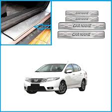 Auto_smart_look Car Door Stainless Steel Sill Plate Foot