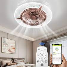 ultra thin led ceiling fan light remote