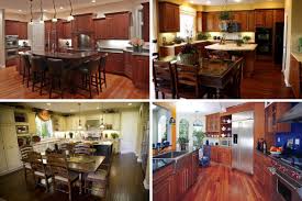 34 kitchens with dark wood floors