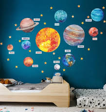 Solar System Large Wall Stickers For