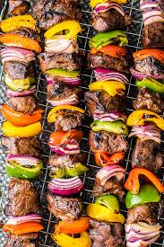 grilled steak kabobs recipe