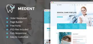 Medent Dental Clinic Wordpress Theme
