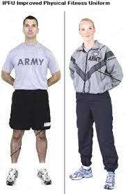 army ipfu physical training fitness uniform