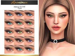 the sims resource makeup set n19 eyes