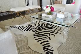 decorating your home with a cowhide rug