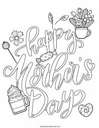 Help your kids celebrate by printing these free coloring pages, which they can give to siblings, classmates, family members, and other important people in their lives. Free Printable Mother S Day Worksheets And Coloring Pages For Kids Marcie In Mommyland