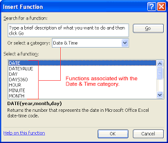 Excel 2007 Working With Basic Functions