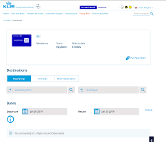 Klm Just Disabled Reward Flight Searches For Flying Blue
