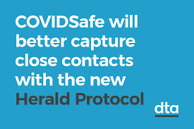 Look for the covidsafe services badge. Covidsafe Captures Close Contacts With The New Herald Protocol Digital Transformation Agency