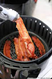 air fryer bacon perfectly crispy